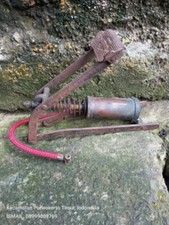 vintage foot pump dunlop
