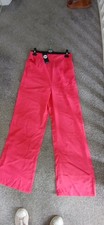 Boohoo Sheer Wide Leg