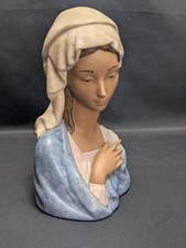 Vintage Lladro Bust Madonna