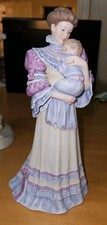 Brooks&Bentley 10”  Mother and Child Cherished Moment Figurine 1991 