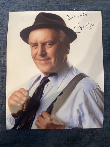 George cole signed - george, minder