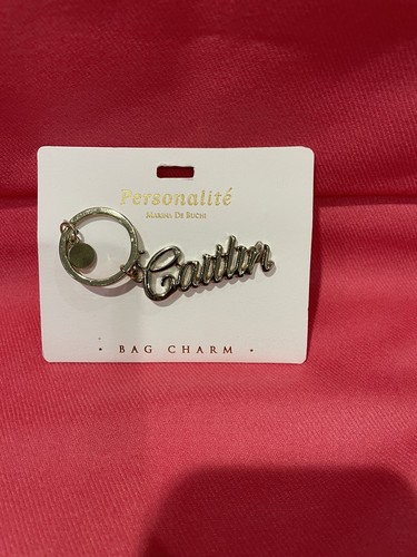 Key ring bag charm - ring, "caitlin"