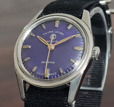 Gents Favre Leuba Geneve Sea King Mechanical Manual Wind Watch with Cal 111