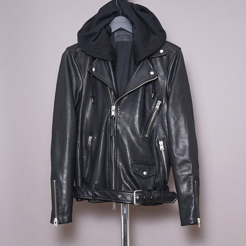 All saints leather jacket mens - all,
