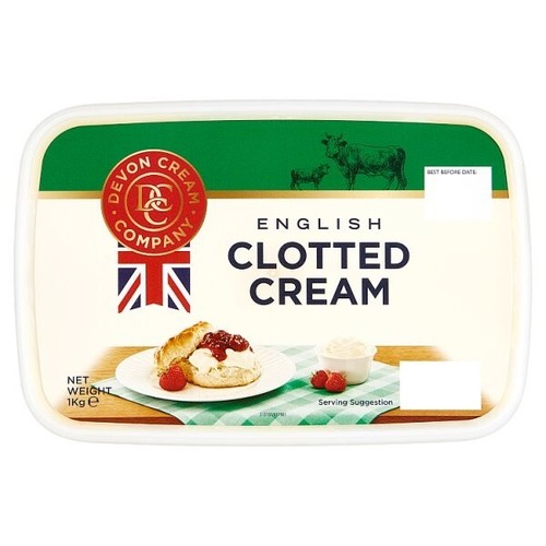 Clotted cream long - clotted,