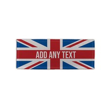 Personalised Union Jack Design Microfibre Bar Towel Man Cave Pub Beer Mat