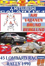 DECAL MITSUBISHI GALANT VR-4