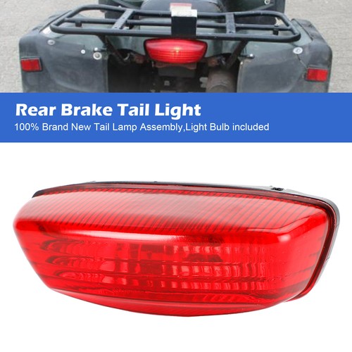 Rear brake tail light - light, red
