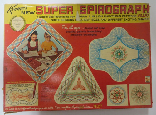 Vintage 1969 super spirograph - vintage,