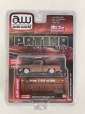 1/64 Auto World Mijo Exclusives 1978 Chevy Silverado C10 Patina CP7798 NC3006