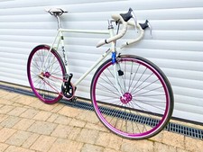 Fixed Gear Bike Reynolds 531c Campagnolo Road Racing Track Bike Fixie