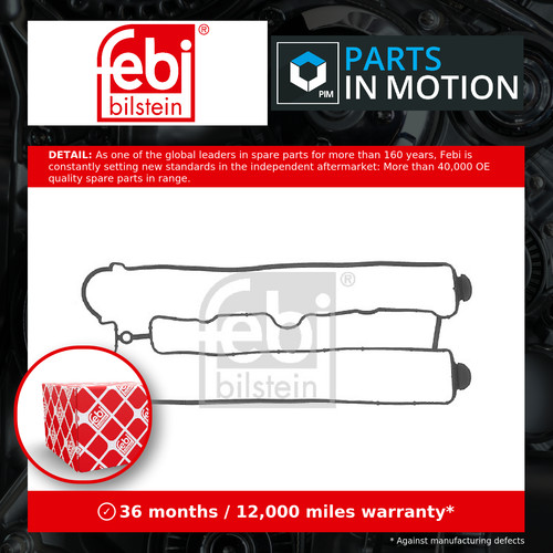 Rocker cover gasket fits - cover,