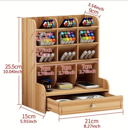 Wooden pen pencil storage - pencil,