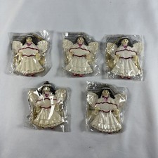 Bundle Of 5 Small Resin Angels
