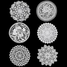 6 Pcs Lace Doilies for Tables