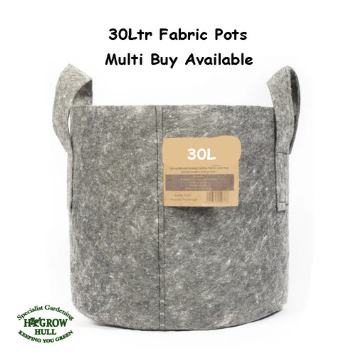 Fabric pot 30l grey - pot,