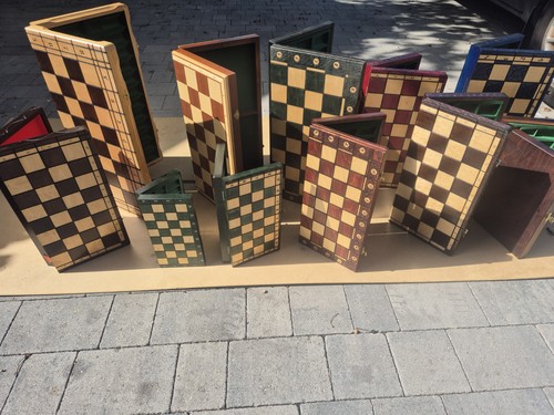 Qty 192 various wooden - qty,