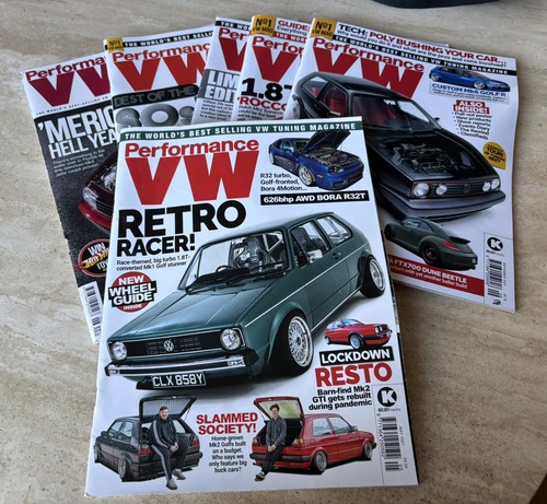 Performance magazines x 6 - performance, vw