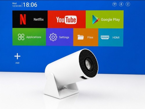 Portable mini smart projector - portable,