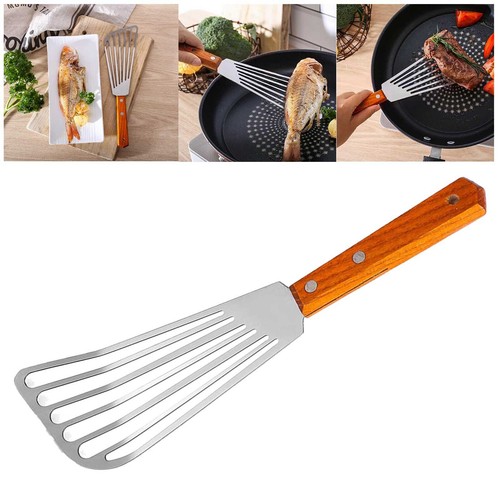 Stainless steel frying - stainless, spatula
