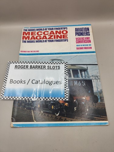 Meccano magazine catalogue - meccano,