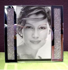 Made with Swarovski Crystal Filled Picture Frame for 5" x 7" Photo Size New!