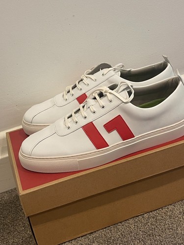 Brand new grenson red white - new,