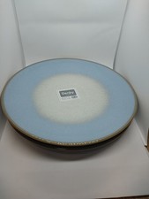 Denby Plates Modus Topaz Blue
