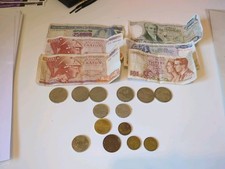 Foreign Banknote/ Coin Collection Bundle