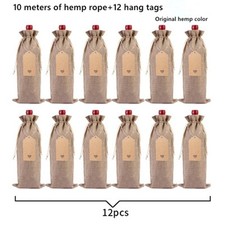 12PCS Wine Bottle Bags with