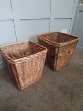 2 X Fireside Wicker Baskets