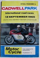 CADWELL 12 Sep 1965 Motorcycle