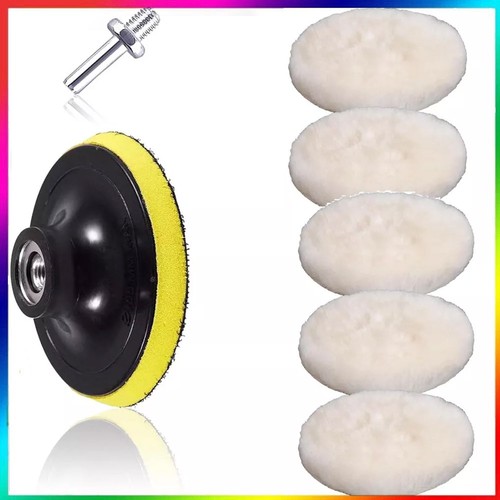 150mm round wool buffing - round,
