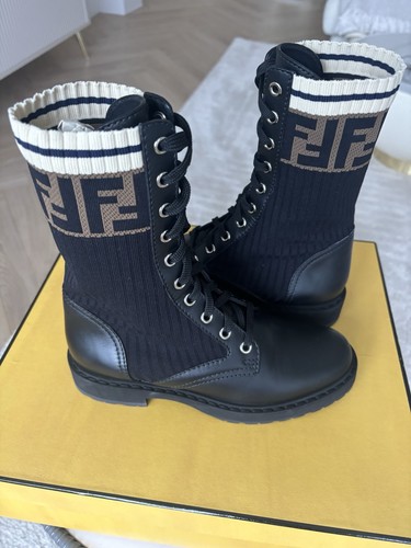 Fendi rockoko boots - fendi,