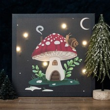 Toadstool House Gnome Sweet