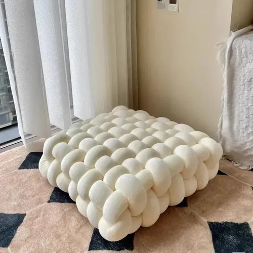 Square knot cushion - square,