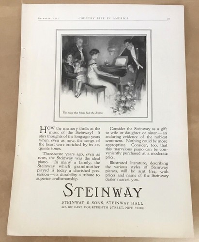 Steinway piano 1915 - , vintage