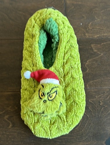 Grinch slipper socks womens - slipper, sz