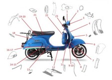 NECO ABRUZZI 50 & 125cc PARTS