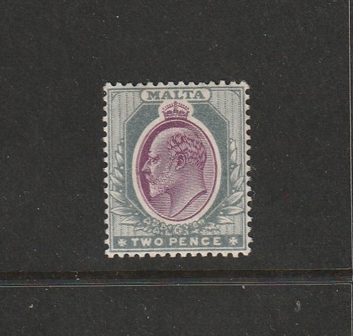 Malta 1904 purple grey - 1904/14,