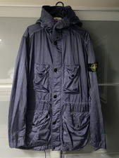 Stone Island Nylon Raso TC Jacket S 2021 Blue Size medium fits large BNWT Rare