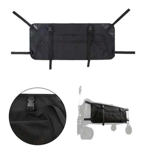 Foldable wagon side - side, pocket