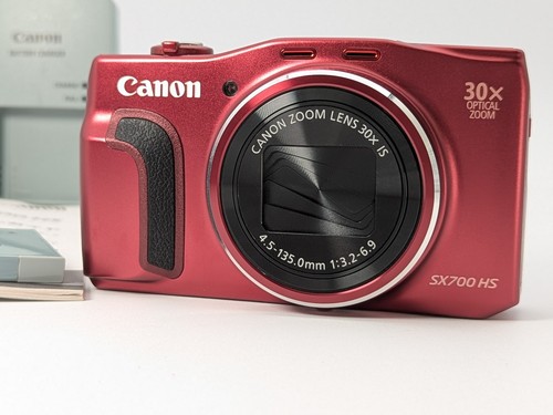 Canon powershot sx700 red - powershot, hs