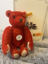 Steiff Historic Miniatures II Red  Teddy Bear 029226