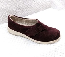HOTTER Burgundy Suede Wrap