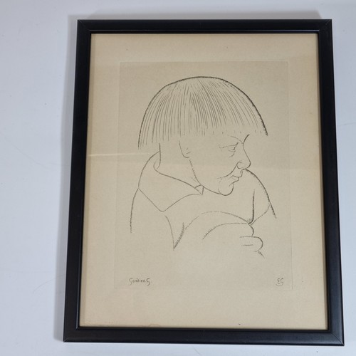 Eric gill engraving gordian - eric, "gordian