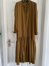 NWOT Zara Mustard Brown Tie