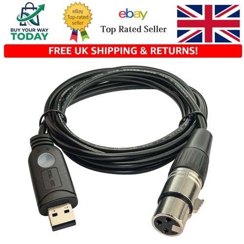 Effortless 9ft usb dmx - 5.9ft, to
