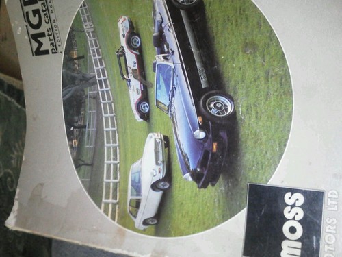 Mgb parts catalog moss - catalog,