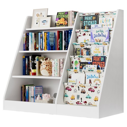 White tier kids wooden - white, 4-tier
